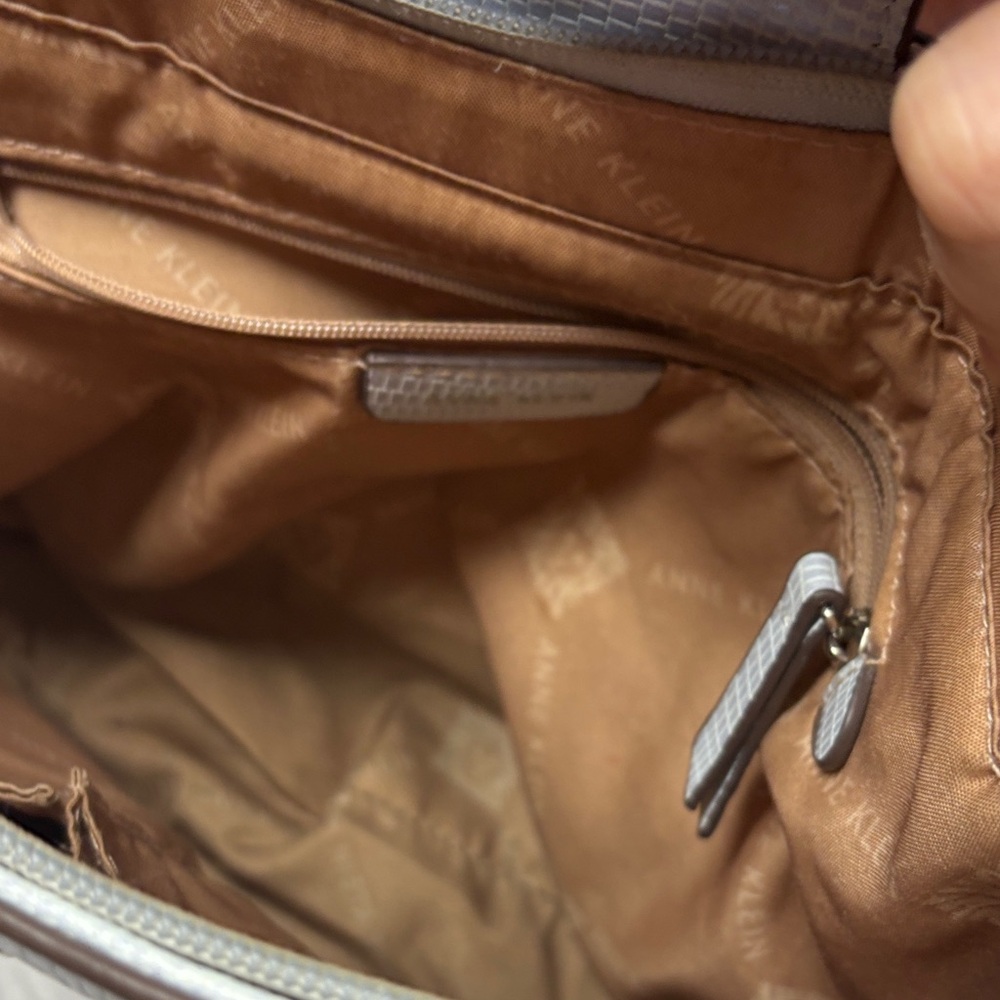 Anne Klein Light Gray Shoulder Bag - Picture 4 of 10